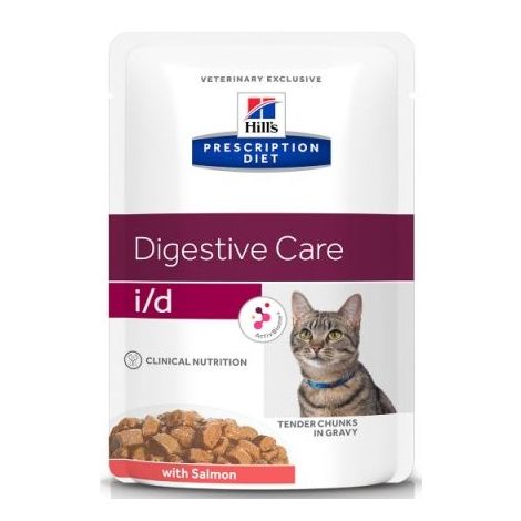 Hill's Prescription Diet i/d Feline Łosoś saszetka 85g - 3