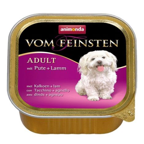 Animonda vom Feinsten Dog Adult Indyk i Jagnięcina 150g - 2