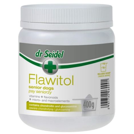 Dr Seidel Flawitol dla psów seniorów - proszek 400g