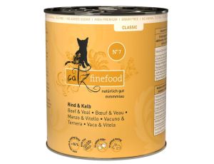Catz Finefood Classic N.07 Wołowina i cielęcina puszka 800g