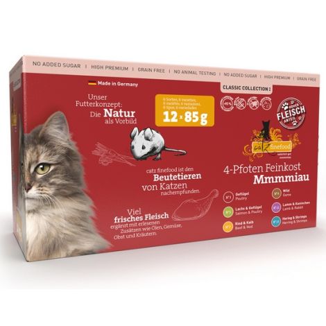 Catz Finefood Classic Collection I saszetki multipack N.03-13 12x85g - 3