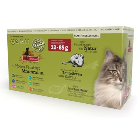 Catz Finefood Classic Collection II saszetki multipack N.15-25 12x85g - 3