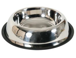 Zolux Miska Inox na gumie 33cm 2,9L [475493]