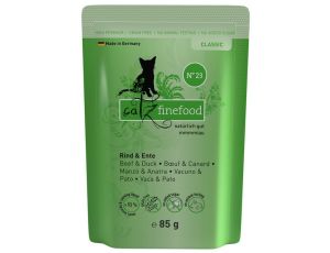 Catz Finefood Classic N.23 Wołowina i Kaczka saszetka 85g