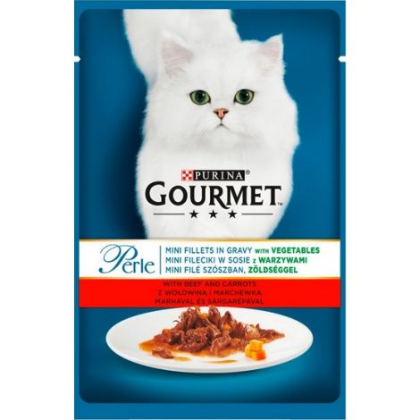 Gourmet Perle Wołowina saszetka 85g - 2