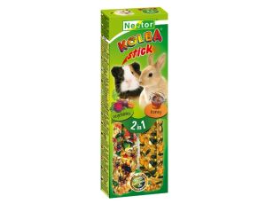 Nestor Kolba 2w1 Gryzoń miód i warzywa 2szt