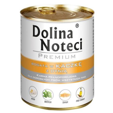 Dolina Noteci Premium Pies Kaczka i dynia puszka 800g - 2