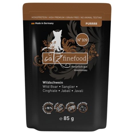 Catz Finefood Purrrr N.109 Dzik saszetka 85g