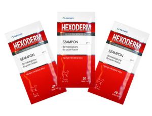 Hexoderm - szampon dermatologiczny saszetki 20x20ml