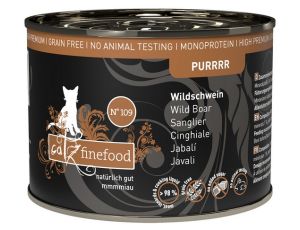 Catz Finefood Purrrr N.109 Dzik puszka 200g