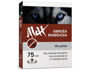 Selecta HTC Obroża Max biobójcza dla psa przeciw pchłom i kleszczom 75cm brązowa [SE-0902] - 2