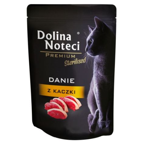 Dolina Noteci Premium Kot Sterilised Danie z kaczki saszetka 85g