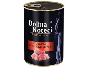 Dolina Noteci Premium Kot Bogata w cielęcinę puszka 400g