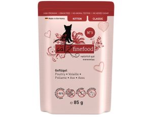 Catz Finefood Classic Kitten N.03 Drób saszetka 85g