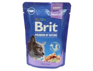 Brit Premium Cat Adult COD Fish Dorsz saszetka 100g