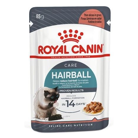 Royal Canin Hairball Care w sosie karma mokra w sosie dla kotów dorosłych, eliminacja kul włosowych saszetka 85g