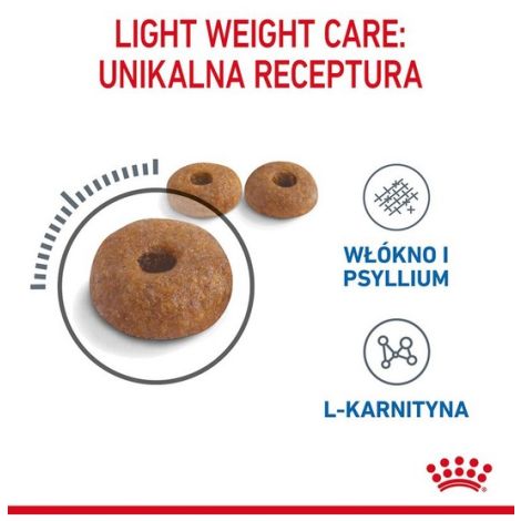 Royal Canin Light Weight Care karma sucha dla kotów dorosłych, utrzymanie prawidłowej masy ciała 400g - 3