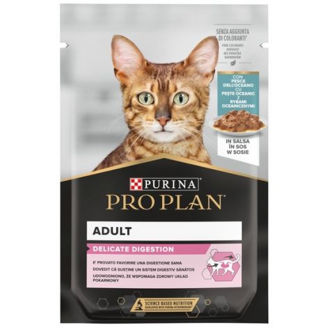 Purina Pro Plan Cat Delicate ryba oceaniczna saszetka 85g