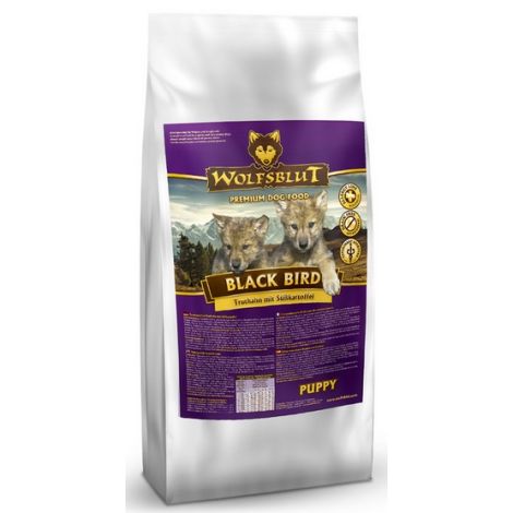 Wolfsblut Dog Black Bird Puppy - indyk i bataty 2kg