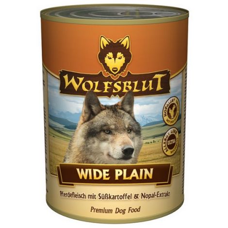 Wolfsblut Dog Wide Plain - konina i bataty puszka 395g