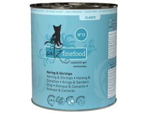 Catz Finefood Classic N.13 Śledź i Krewetki puszka 800g