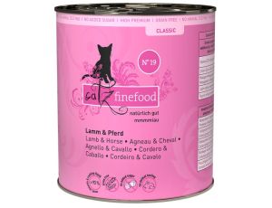 Catz Finefood Classic N.19 Jagnięcina i Konina puszka 800g