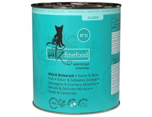 Catz Finefood Classic N.21 Dziczyzna i Karmazyn puszka 800g