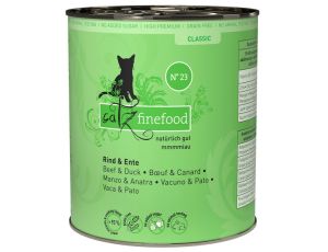Catz Finefood Classic N.23 Wołowina i Kaczka puszka 800g