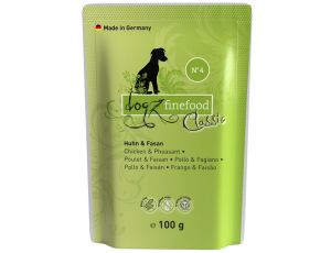 Dogz Finefood Classic N.04 Kurczak i bażant saszetka 100g