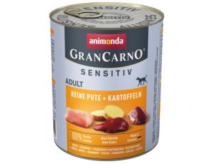 Animonda GranCarno Sensitiv Indyk + ziemniaki puszka 800g
