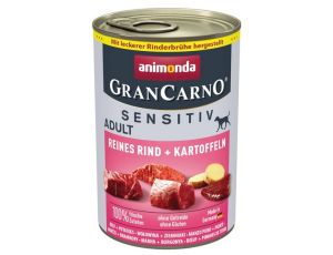 Animonda GranCarno Sensitiv Wołowina + ziemniaki puszka 400g