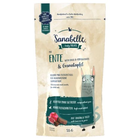 Sanabelle Snack Kaczka & Granat 55g