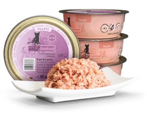 Catz Finefood Filety N.411 Indyk/Jagnięcina tacka 85g - 2