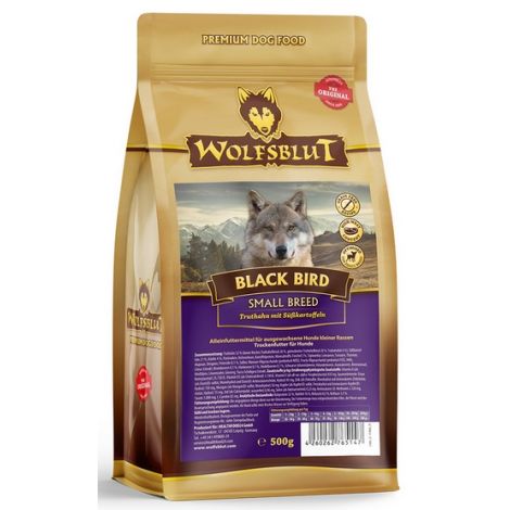 Wolfsblut Dog Black Bird Adult Small - indyk i bataty 500g