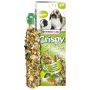 Versele-Laga Crispy Sticks Rabbit & Guinea Pig Vegetables - kolby dla królików i świnek z warzywami 110g - 2