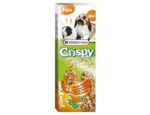 Versele-Laga Crispy Sticks Rabbit & Guinea Pig Carrot - kolby dla królików i świnek z marchewką 110g