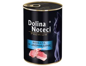 Dolina Noteci Premium Kot Bogata w jagnięcinę puszka 400g