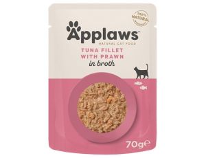 Applaws saszetka dla kota Tuńczyk i Krewetki Pacyficzne 70g