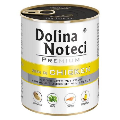 Dolina Noteci Premium Pies Kurczak puszka 800g