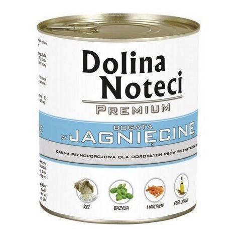 Dolina Noteci Premium Pies Jagnięcina puszka 800g - 2