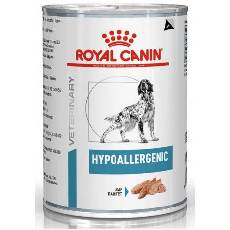 Royal Canin Veterinary Diet Canine Hypoallergenic puszka 400g