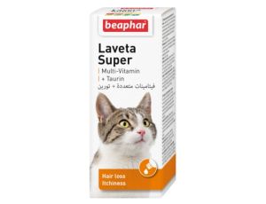 Beaphar Laveta Super Cat - preparat na sierść dla kota 50ml