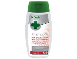 Dr Seidel Szampon z chlorheksydyną i ketokonazolem 220ml - 2