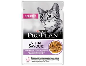 Purina Pro Plan Cat Delicate indyk saszetka 85g - 2