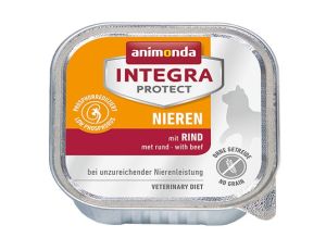 Animonda Integra Protect Nieren dla kota - z wołowiną tacka 100g