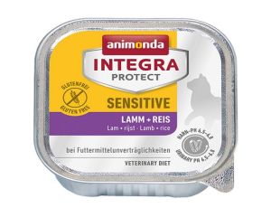 Animonda Integra Protect Sensitive dla kota - z jagnięciną i ryżem tacka 100g