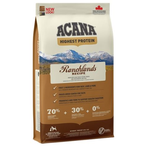 Acana Highest Protein Ranchlands Dog 11,4kg