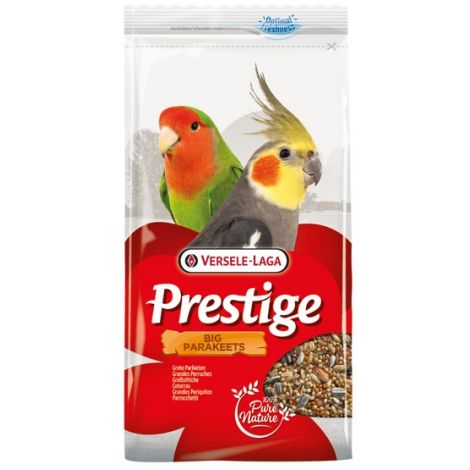 Versele-Laga Prestige Big Parakeets średnia papuga (nimfa, nierozłączka) 1kg