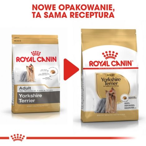 Royal Canin Yorkshire Terrier Adult karma sucha dla psów dorosłych rasy yorkshire terrier 1,5kg - 3