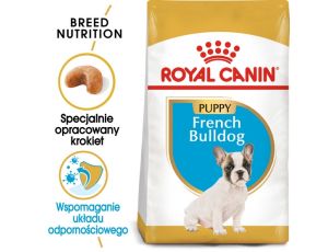 Royal Canin French Bulldog Puppy karma sucha dla szczeniąt do 12 miesiąca, rasy buldog francuski 1kg